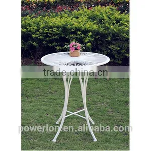 Stylish Wedding Dec French Patio Set Small KD Table 2 Chairs thumbnail-3