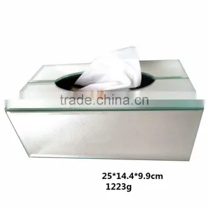 Mirror Glass Tissue Box thumbnail-1