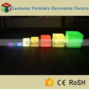 Led Round Stool/for Outdoor Used Waterproof IP65 RGBW Color Change Led Chair thumbnail-5