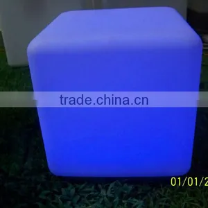 50CM LED Remote Cube/50CM LED Waterproof Tea Table/Hot Sell LED Rechargeable Cube/LED Outdoor Lawn Cube thumbnail-2