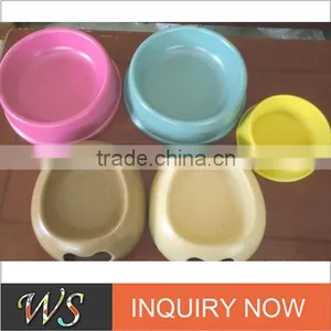 Eco-friendly Bamboo Fiber Dog Food Bowl thumbnail-1