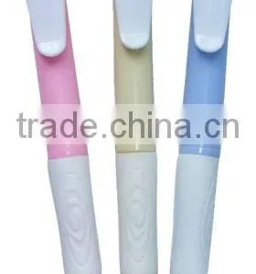 Cute Plastic Ballpen With Soft Grip for Promotional thumbnail-1