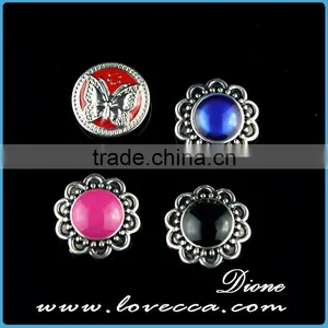 Vintage Custom Leather Bracelets Buttons,Snap Buttons Jewelry 18 Mm,Personalized Cheap Snap Button Jewelry thumbnail-1