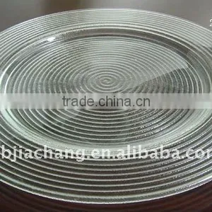 12" Round Fused Glass Plate for Dinner Manufacturer thumbnail-1