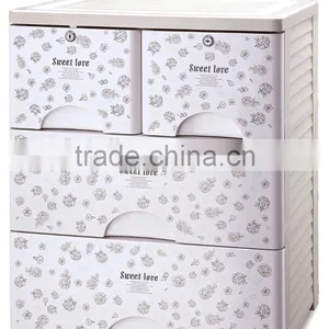 Modern Plastic Storage Cabinet for Closet/Office,6 Drawers thumbnail-2