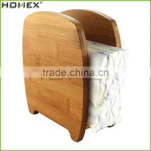 100% Natural Cheap Bamboo Napkin Holder/Homex_BSCI thumbnail-1