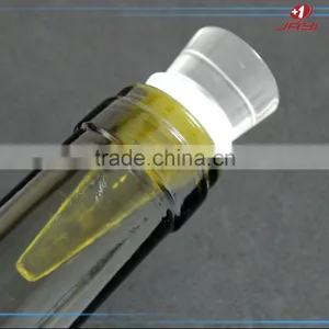 China Wholesale Personalize Fancy Crystal Clear Plastic Lucite Acrylic Wine Stopper thumbnail-2