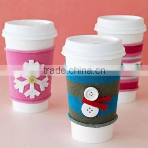 China 2017 Hot Sale High Quality New Products Home Decoration Useful Items Custom Wholesale Felt Portable Cup Holder thumbnail-1