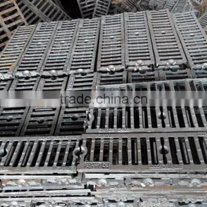 Light Duty Ductile Cast Iron Rectangular Manhole Cover for Road Sewerage System Usages thumbnail-2