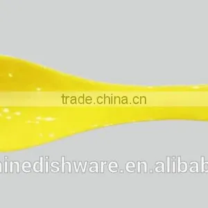 Melamine Yellow Spoon thumbnail-1