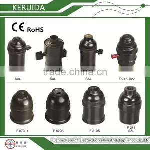 Manufacturer! E27 Bakelite Lamp Holder/light Socket/bulb Holder thumbnail-3