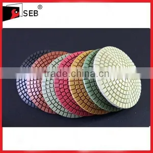 100mm Polishing Pads for Concrete Wet SEB-PP110679 thumbnail-1