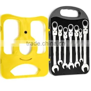 High Quality Professional 7PCS CRV Combination Spanner Wrench Set thumbnail-2