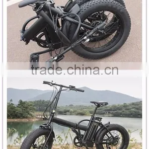 20inch With CE Certificate Foldable Fat Tire Brushless Hub Motor Electric Folding Bike thumbnail-6