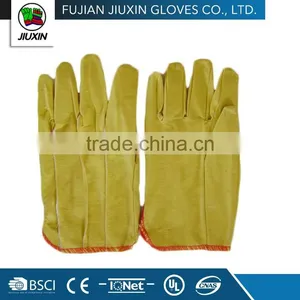 JX68A114 Multipurpose Different Colors Yellow Full PVC Impregnated Gloves thumbnail-1