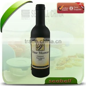 3pcs Plastic Bottle Shape Wine Set thumbnail-1