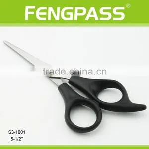 S3-1001 5-1/2" Inch 2CR13 Stainless Steel With ABS Handle Easy for Cutting Hair Hairdressing Scissors thumbnail-1