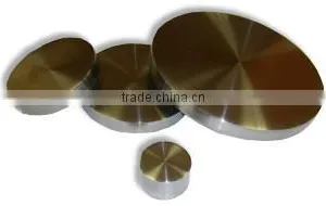 Metal Base Glass Appliction Furniture Parts Aluminum Disk thumbnail-2