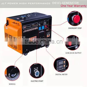 Factory Price! 5kva Silent Diesel Generator,welder Generator thumbnail-5