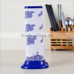 2015 New Product Kitchen Rotating Plastic Seasoning Storage Condiment Container Box OEM Factory in ShenZhen thumbnail-3
