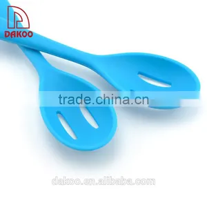 Integrated Seamless Design Silicone Handle Slotted Spoon thumbnail-3