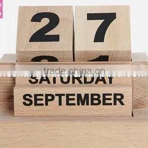 2016 New Design Wooden Calendar Tray Wooden Craft thumbnail-1