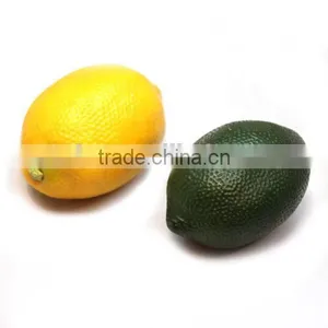 Decorative Fruit Yellow Lemon Green Lime Artificial Fruits thumbnail-1