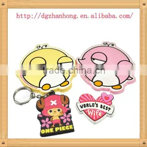 High Quanlity & Fancy Designe Beginning a Plastic Lace Keychain thumbnail-1