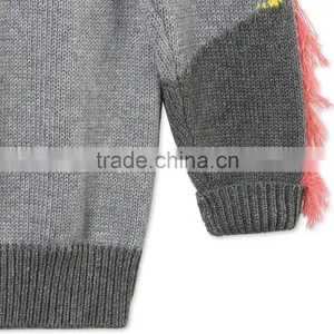 Baby Girl Design Cardigan Child Sweater Kids Clothing Children Jumper HSD5589 thumbnail-4