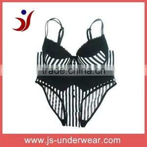 New Design Sexy Fancy Bra Panty Set thumbnail-1