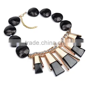 Fashion Unisex Black/white Charms Costume Necklace Jewelry thumbnail-4