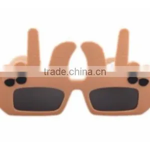 Party Decoration Glasses Halloween Glasses Finger Glasses thumbnail-1
