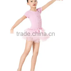 2017 Newest Beauty Girls Bowknot Flower Princess Party Chiffon Kids Tutu Dress thumbnail-4