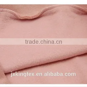 2017 Hot Sale OEM Women Long Sleeve Pink Color Fleece Plain Hoodies With Competitive Price thumbnail-5