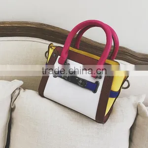 Zm50296b Europe Fashion Contrast Color Women Bag Handbag Single Shoulder Trendy Lady Bags thumbnail-2