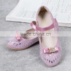 Zm50204b New Style Girls Shoes With Bowknot Pure Coloor Kids Casual Shoe thumbnail-4