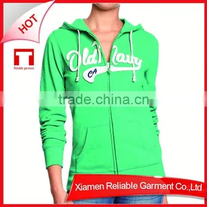 Oem Custom Sublimation Plain Green Hoodies thumbnail-1