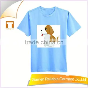 2016 Fashion 100% Cotton Printed Wholesale Plain Kids t Shirt New Design thumbnail-1
