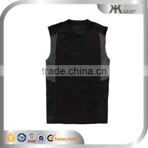 Latest Custom Gym Mesh Bodybuilding Singlets Tank Top thumbnail-1
