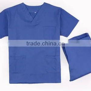 Customize Plain Blank Unisex Doctor Nurse Hospital Scrub/ Medical Uniform thumbnail-2