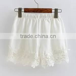 EY0612P Summer Ladies 2017 Classics Shorts With Lace Hem thumbnail-4