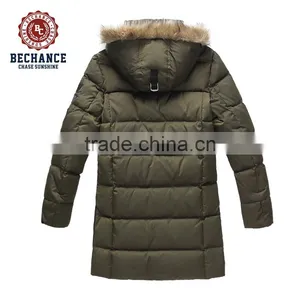 Brand Name Clothing Down Jacket With Fur thumbnail-2