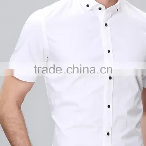 Wholesale Plain White 100% Cotton t Shirts for Men Classic t Shirt Design for Men thumbnail-3