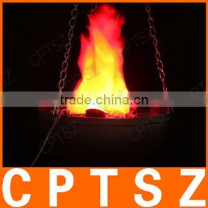 Halloween Decorations Fake Fire Led Silk Flame Light thumbnail-1