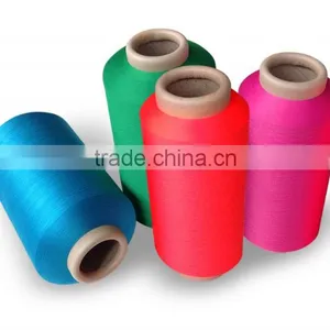 100D Full Dull Polyester Twisted Yarn for Label thumbnail-3