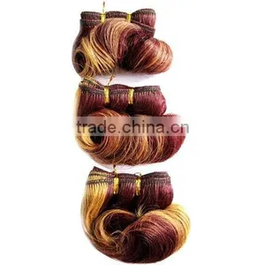 African Afro Hair Extension/short Curly Indian Weaving Hair thumbnail-1
