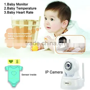 Heart Rate Temperature IP Camera Wireless Baby Monitor thumbnail-1