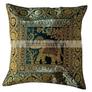 Elephant Design Jacquard Cushion Covers thumbnail-3