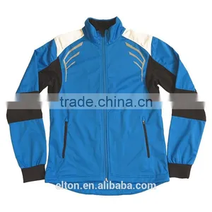 Blue Men's Single Membrane High Quality Soft Shell Jacket thumbnail-3