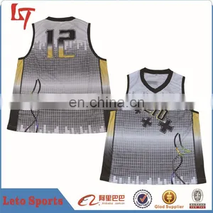 Custom Design Sublimation Basketball Jersey Logo thumbnail-1